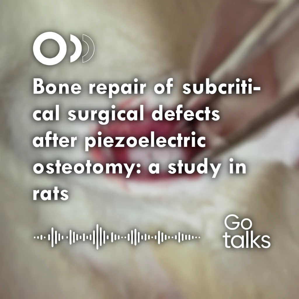 Bone repair of subcritical surgical defects after piezoelectric osteotomy: a study in rats